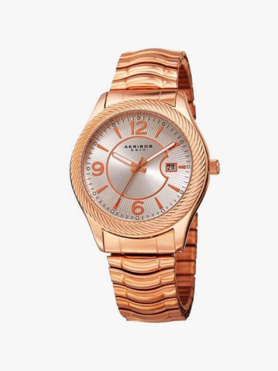 Linea Silver Dial Stainless Steel Ladies Watch
