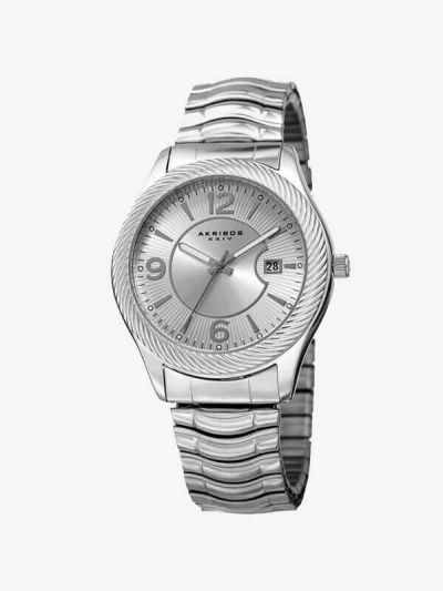 Linea Silver Dial Stainless Steel Ladies Watch