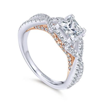 Sparkling Love Knot, Clear CZ