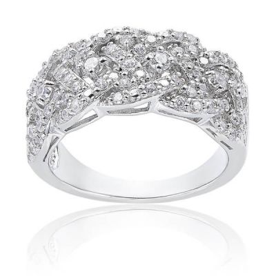 My Princess Stackable Ring, Clear CZ