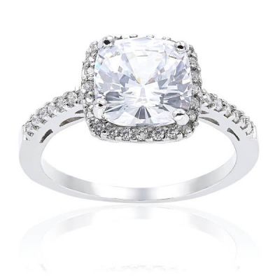 My Princess Stackable Ring, Clear CZ